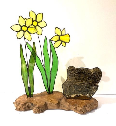 Hiding in the Daffodils by Lorna C Radbourne Hiding in the Daffodils by Lorna C Radbourne