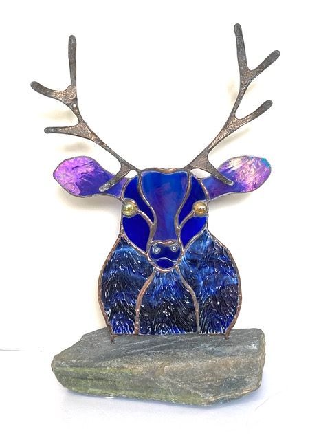 MacAlasdair the Stag by Lorna C Radbourne