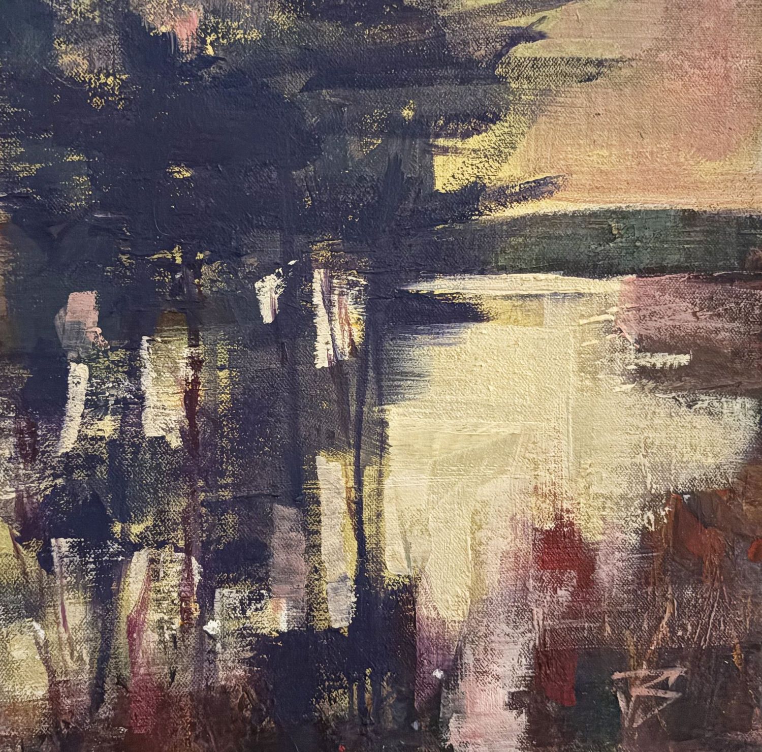 View over the Loch by John Robert Smith