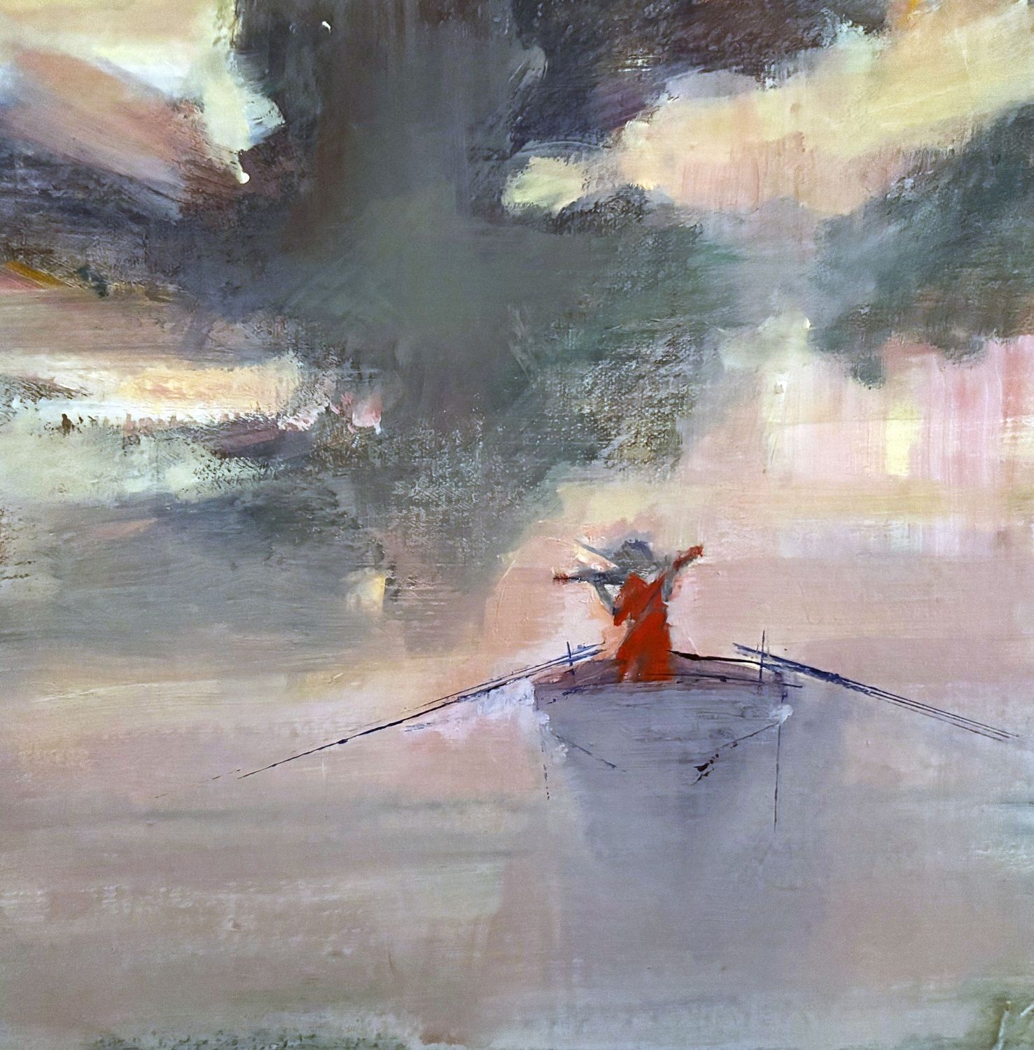 Violin at Sea by John Robert Smith