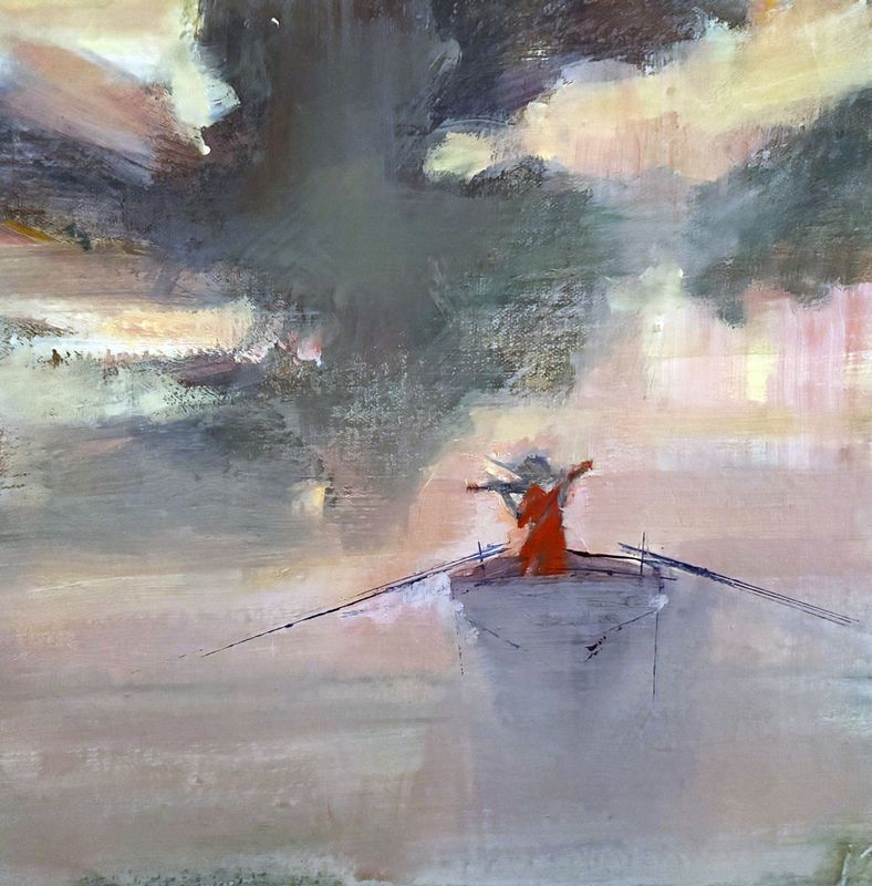 Violin at Sea by John Robert Smith