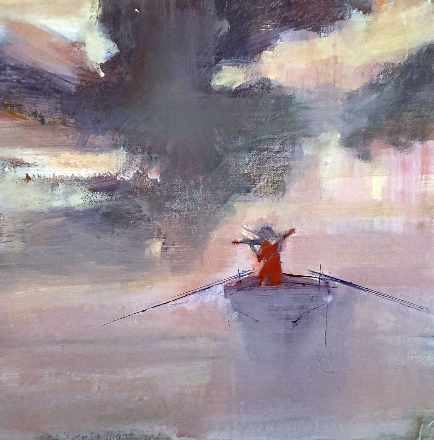Violin at Sea by John Robert Smith