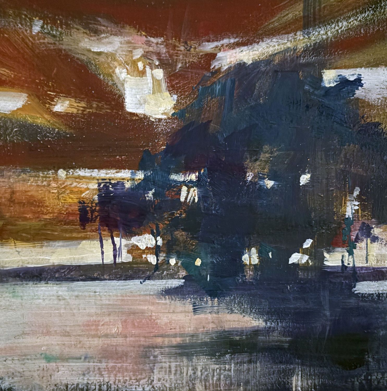 Loch at Dusk by John Robert Smith