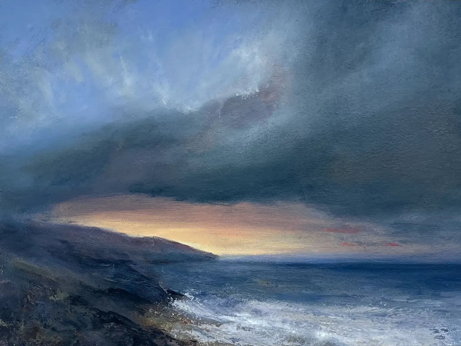 Sunset at the Edge by Cathy Wagstaff