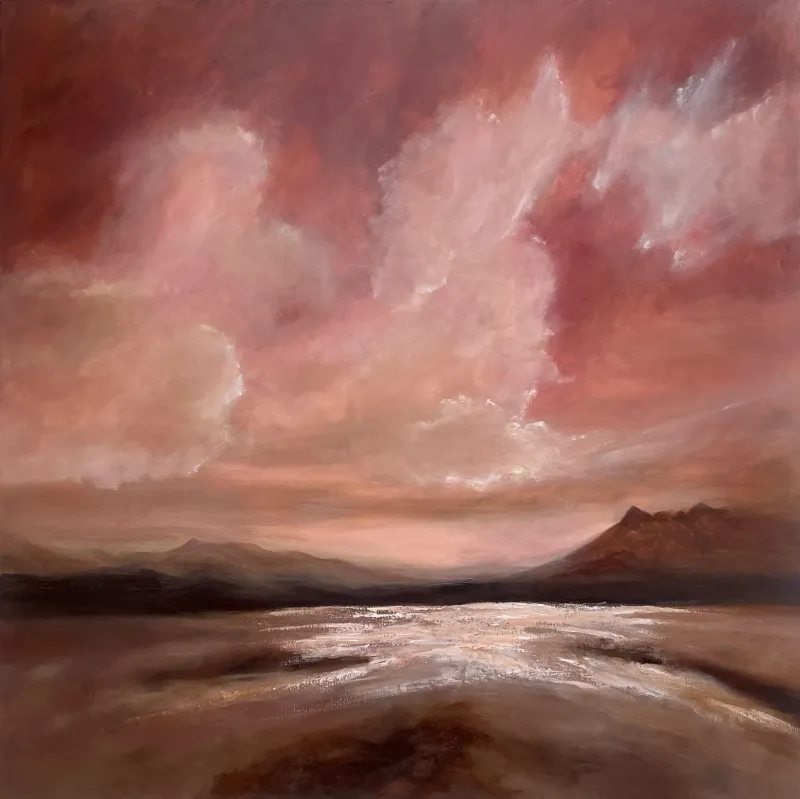 Evening Light, towards Skye by Cathy Wagstaff Evening Light, towards Skye by Cathy Wagstaff