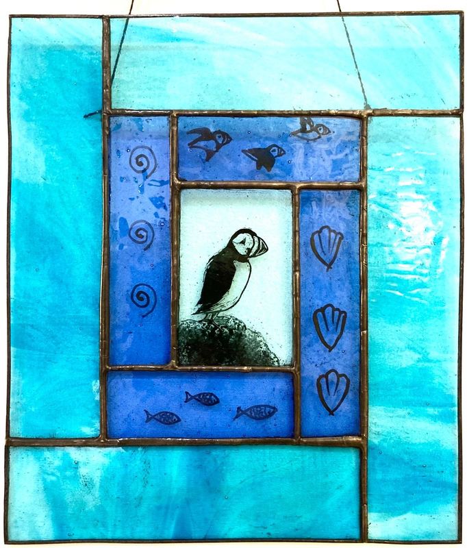 Puffin by Lorna C Radbourne Puffin by Lorna C Radbourne