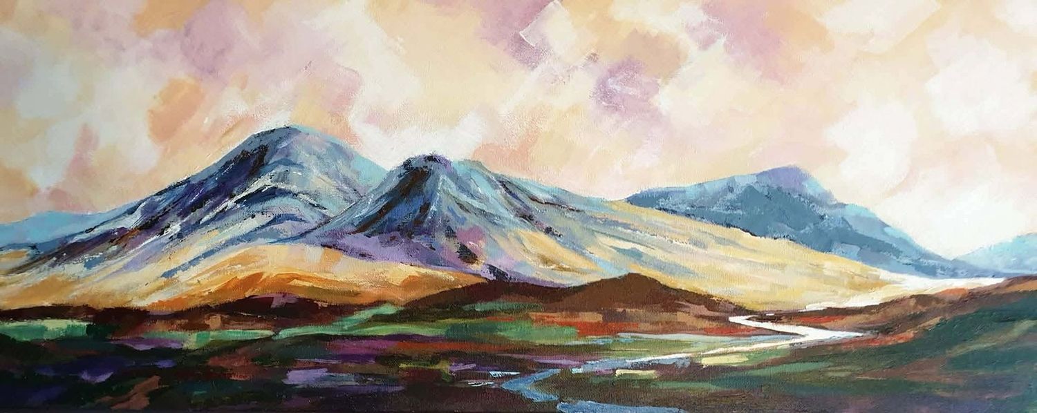 Summer Glencoe by Fiona Haddow Summer Glencoe by Fiona Haddow