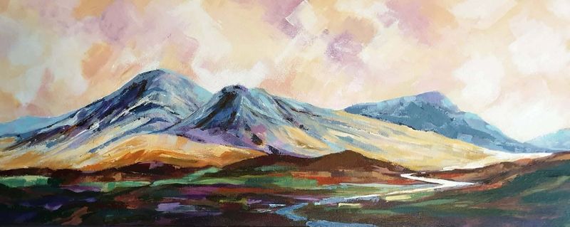 Summer Glencoe by Fiona Haddow Summer Glencoe by Fiona Haddow