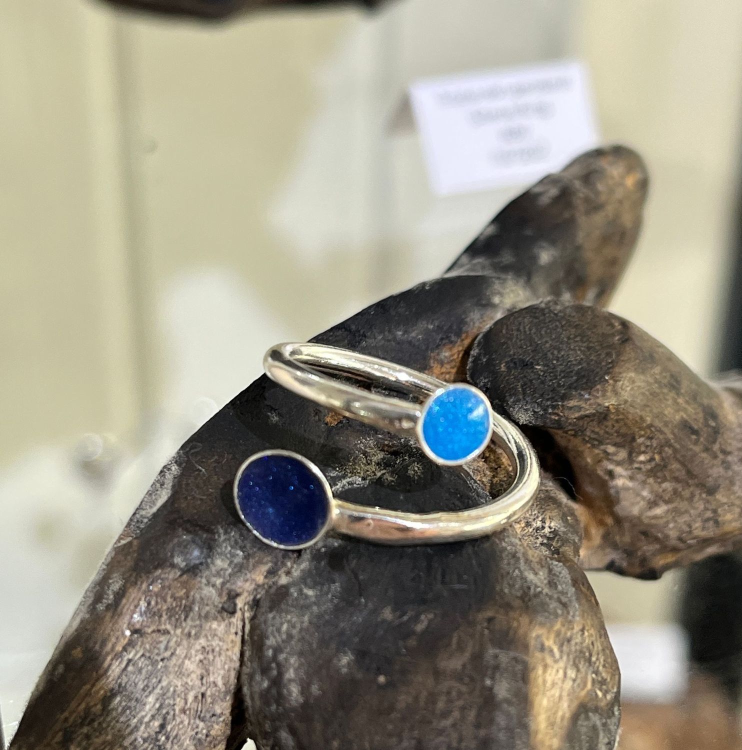 Sky spiral ring by Diana King