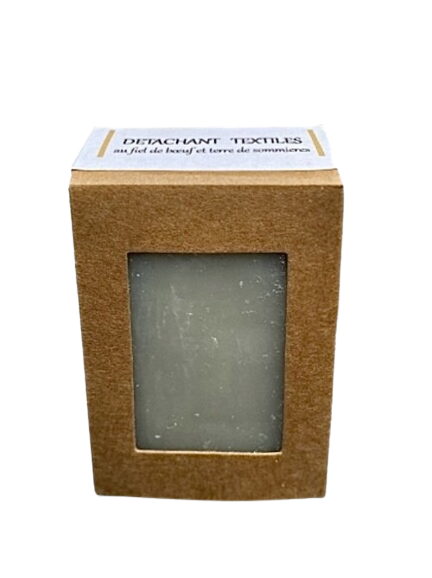 savon détachant pour textile à la terre de sommières et fiel de boeuf