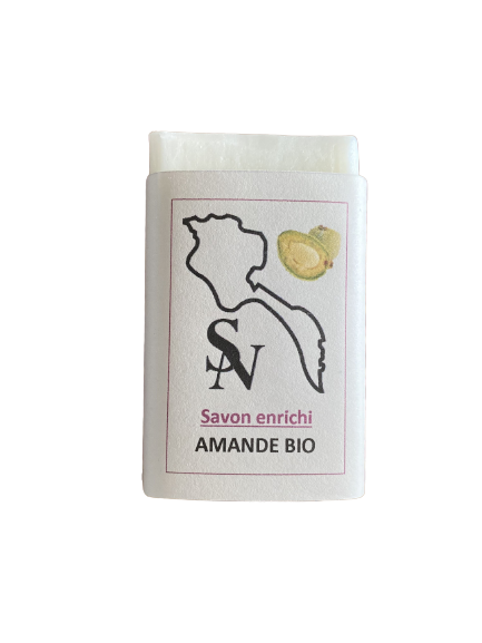 Vegetal soap ALMOND Organic/ Fragile skin