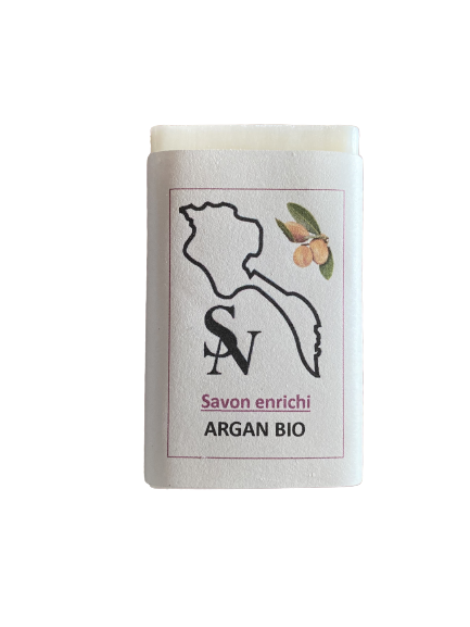 Savon surgras ARGAN Bio/
Peaux sèches et mixtes