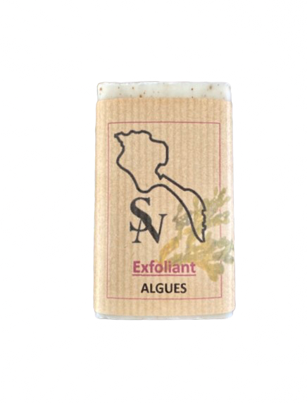 EXFOLIATING SOAP WITH MARINE ALGAE