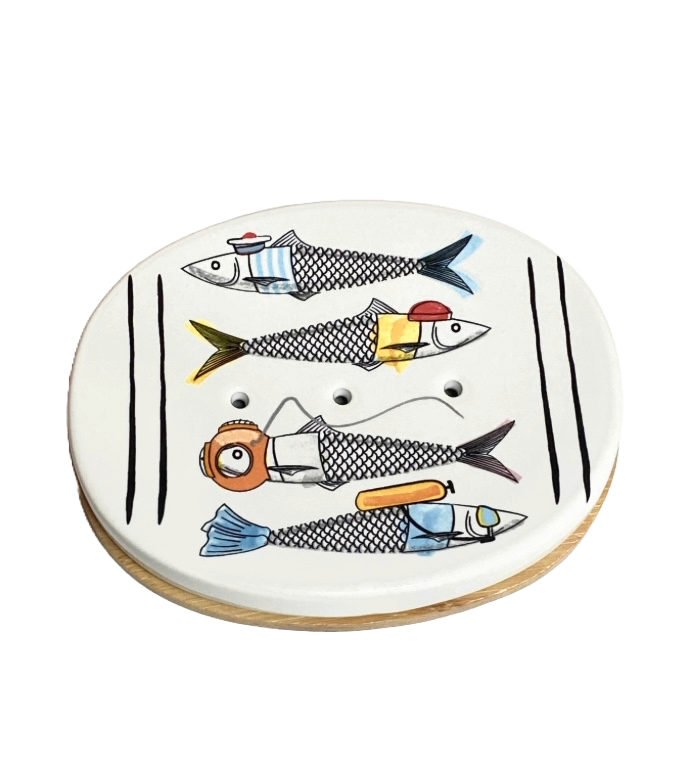 Porte savon céramique
