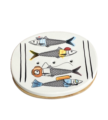 Porte savon céramique