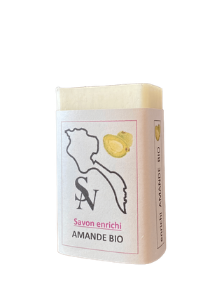 Vegetal soap ALMOND Organic/ Fragile skin