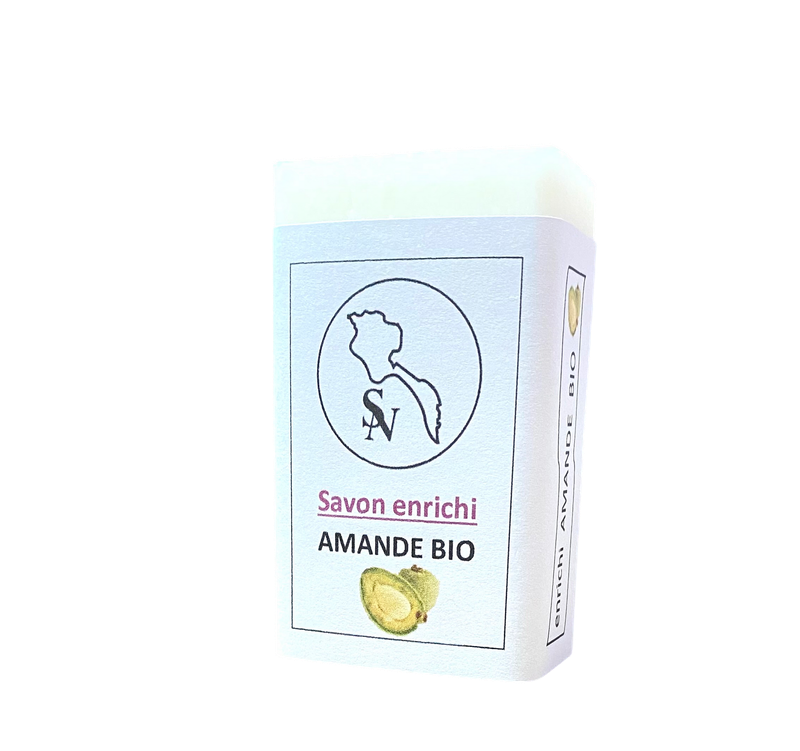 Vegetal soap ALMOND Organic/ Fragile skin