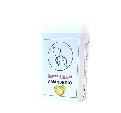 Vegetal soap ALMOND Organic/ Fragile skin Vegetal soap ALMOND Organic/ Fragile skin