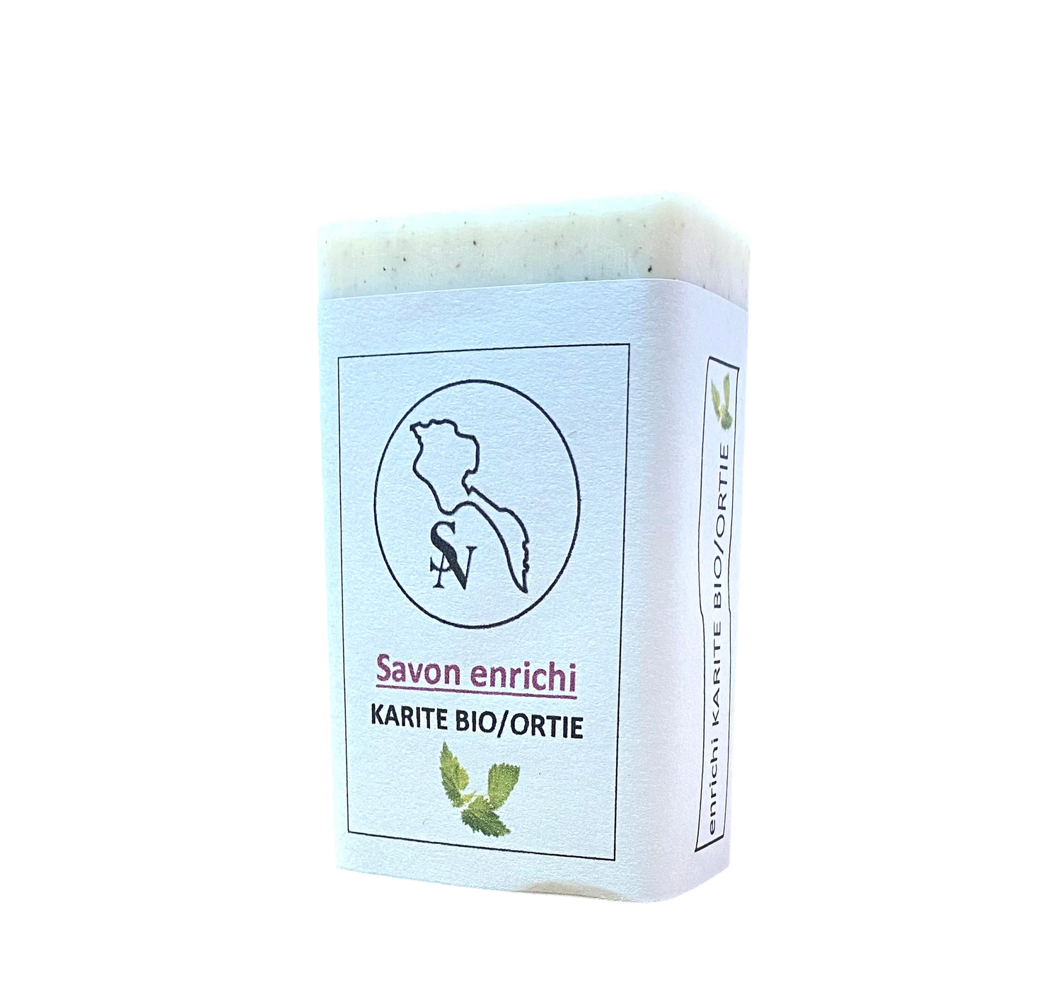 Vegetal soap SHEA Organic NETTLE/ Irritable skin