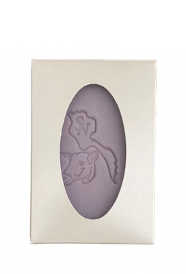 savon au lait de chèvre parfum lavande