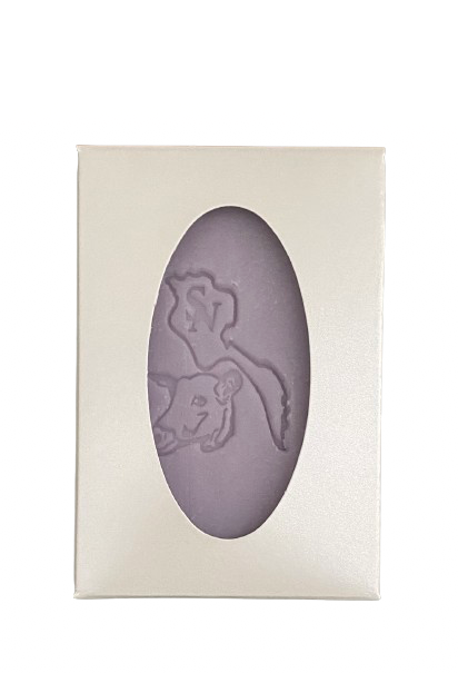 savon au lait de chèvre parfum lavande