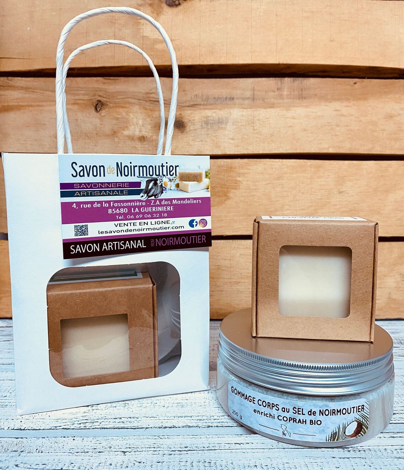 Cofffet Gommage corps/shampoing