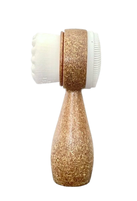 Brosse à double face pour visage brosse double facette nettoyante pour visage