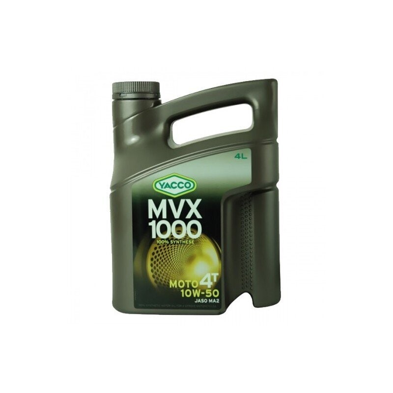HUILE YACCO MVX 1000 4 TEMPS 4 L - SAE 10W50