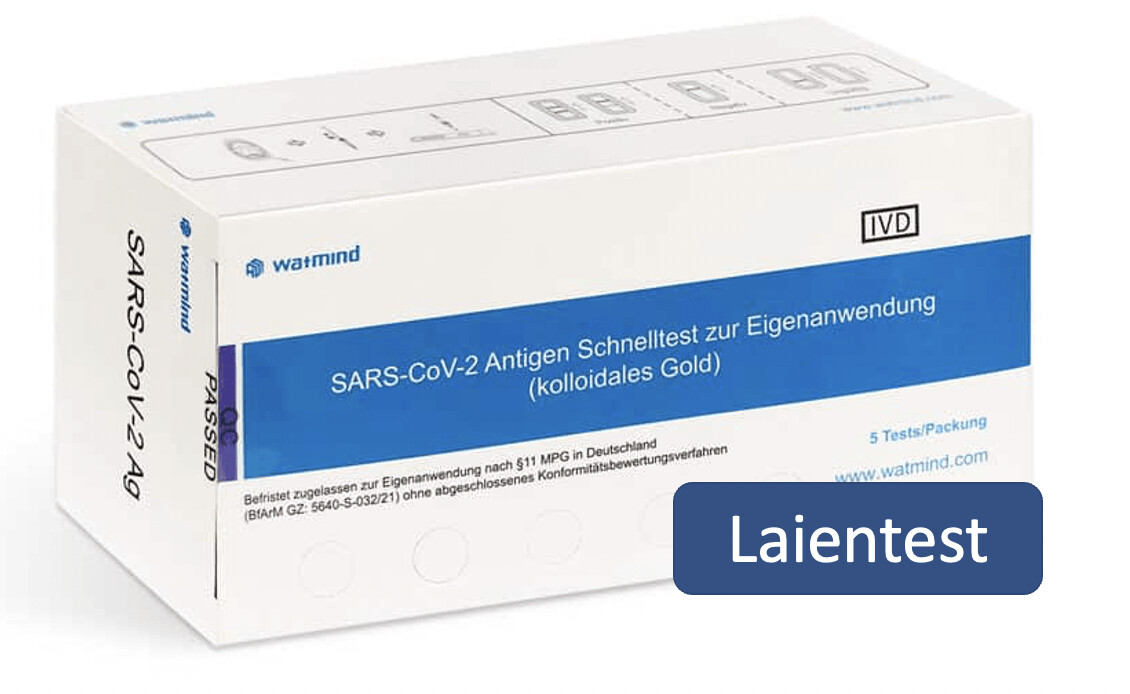 Watmind Lolli Test Selbsttest 1er Verpackung