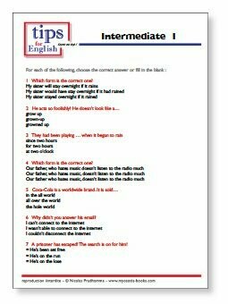 Exercices Corrigés Niveau INTERM-1