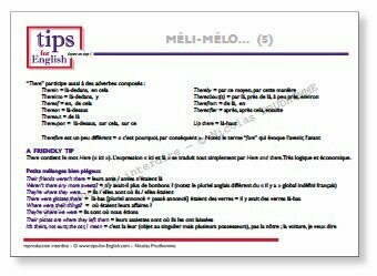 Fiche  MÉLI-MÉLO