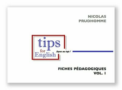 15 fiches pédagogiques anglais, volume 1 (ebook)