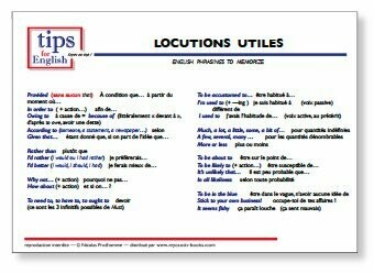 Fiche LOCUTIONS UTILES