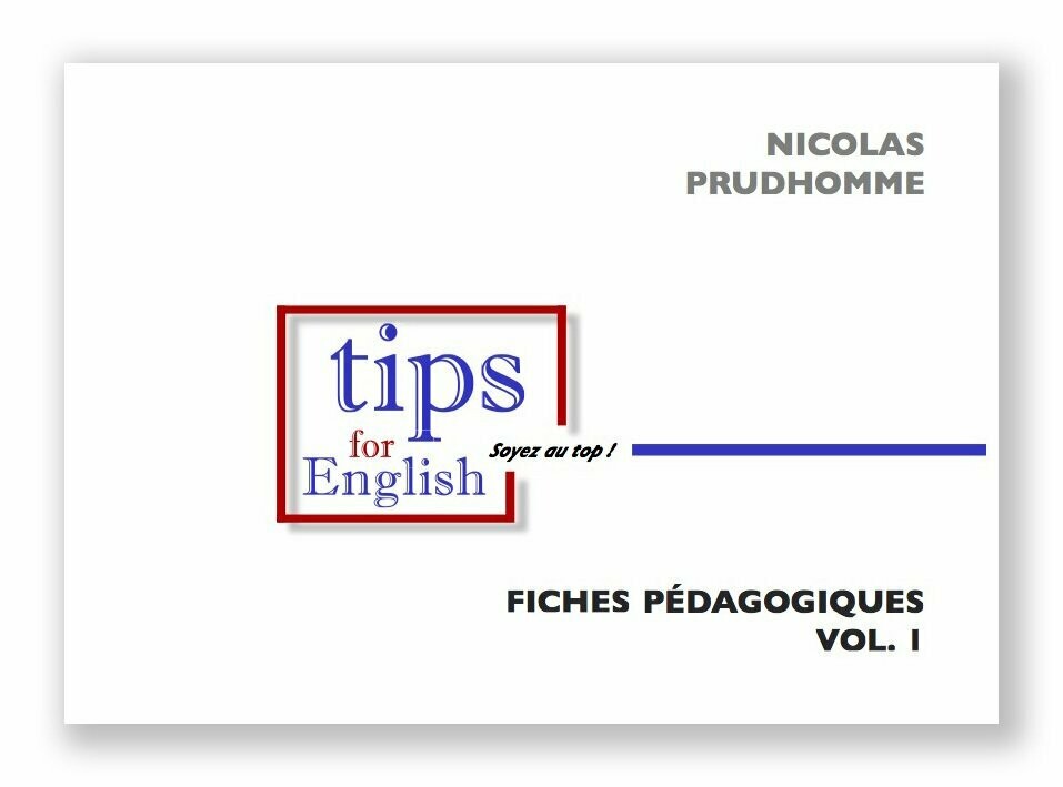 15 fiches pédagogiques anglais, volume 1  (ebook)
