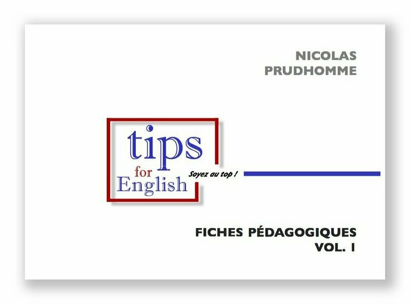 15 fiches pédagogiques anglais, volume 1  (e-book PDF)