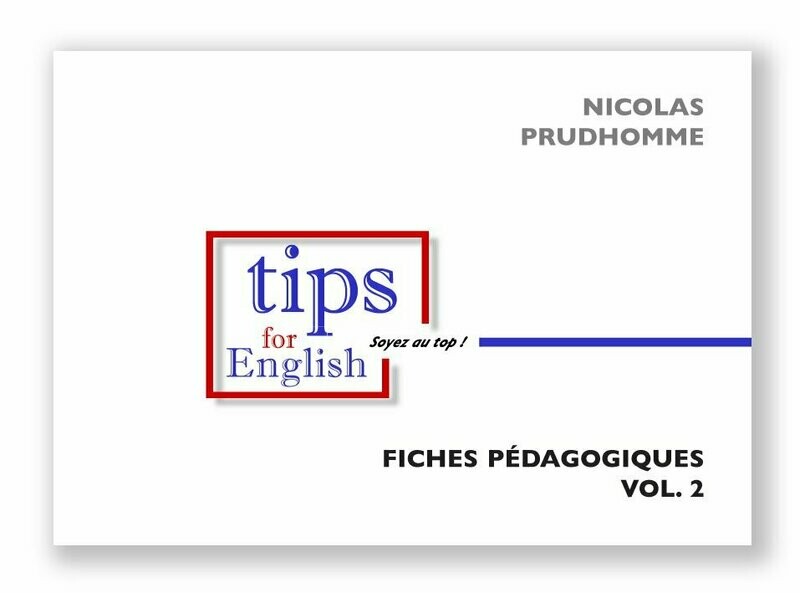 15 fiches pédagogiques anglais, volume 2  (e-book PDF)