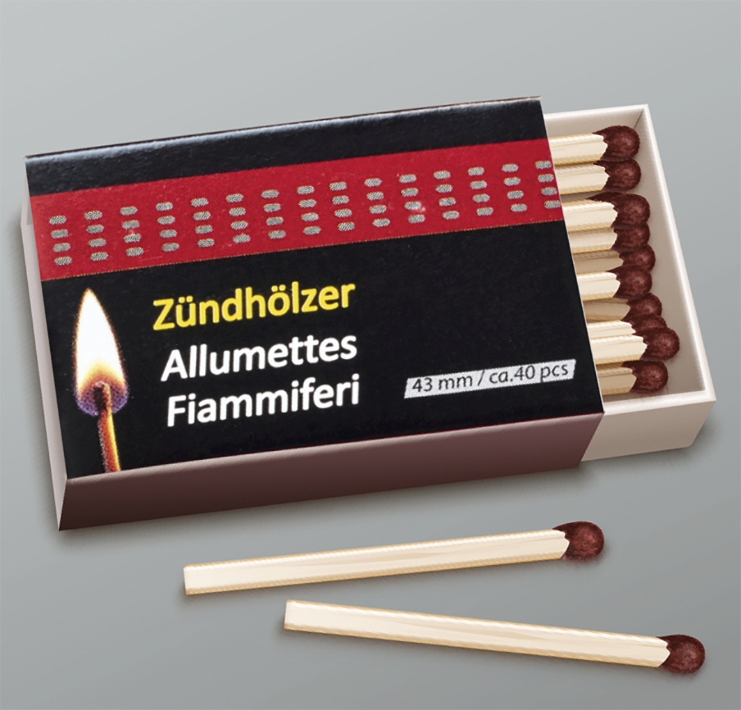 Gesegnete Zündhölzer