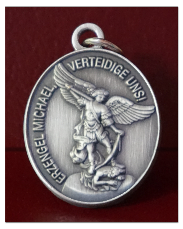 Medaille oval – Erzengel Michael