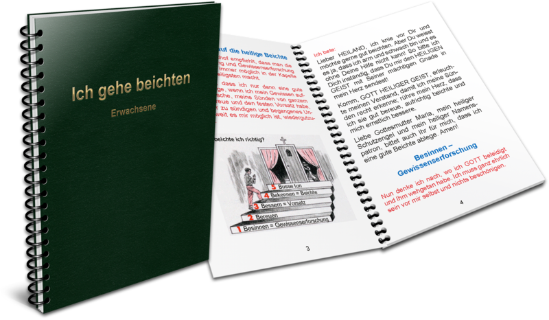 Ich gehe beichten – für Erwachsene