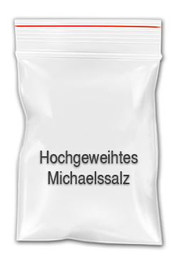 Hochgeweihtes Michaelssalz gegen höllische Belästigungen
