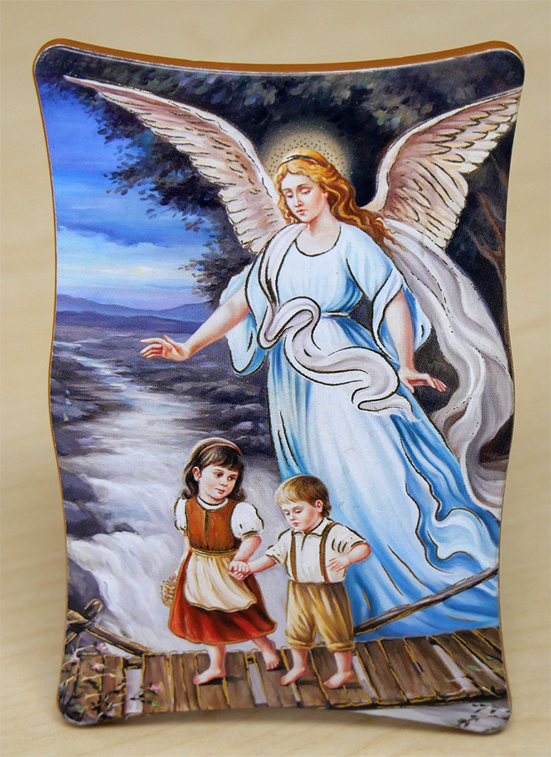 Schutzengel-Bild zum Aufhängen