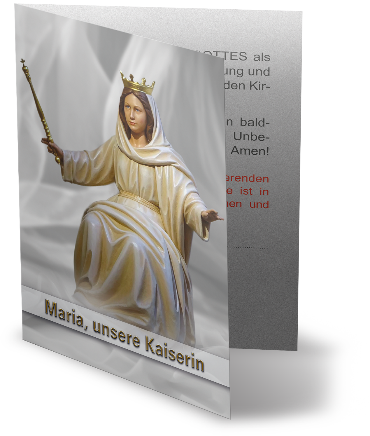 Gebet zur Kaserin Maria - Siegerin in allen Schlachten GOTTES