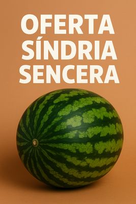 SINDRIA RALLADA SENSE PEPITES