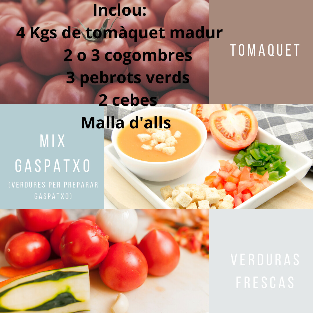 Mix Gaspatxo (8kg aproximadament) Mix Gaspatxo (8kg aproximadament)