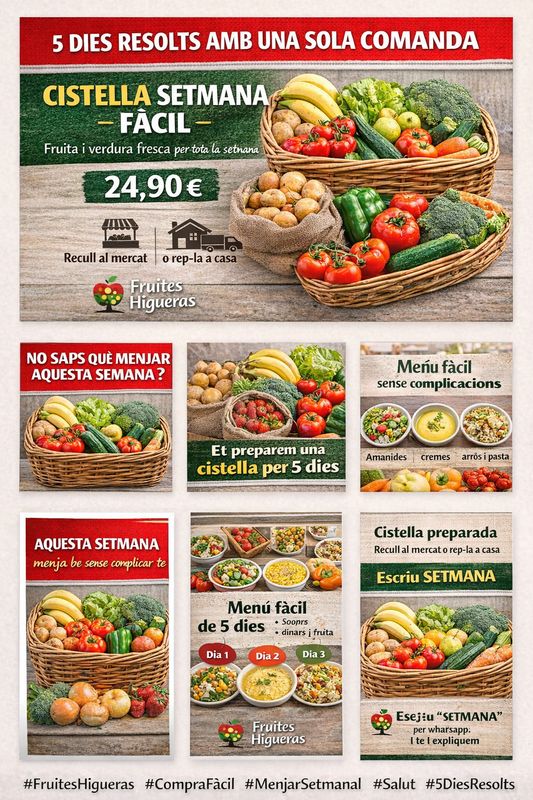 Cistella Setmana Fàcil · 5 dies