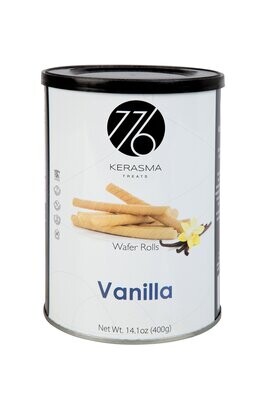 Greek Vanilla Wafer Rolls