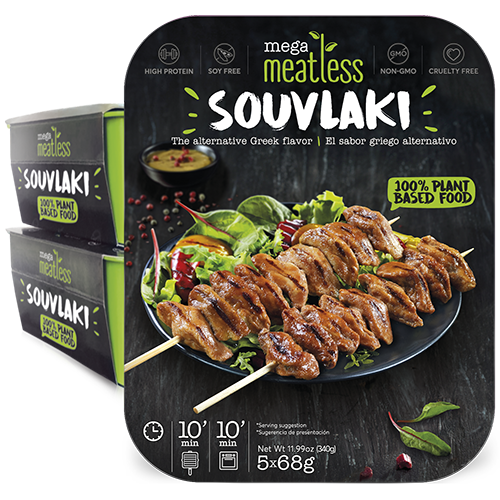 Meatless Souvlaki