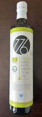 ORGANIC Greek Extra Virgin Olive Oil - 750ml