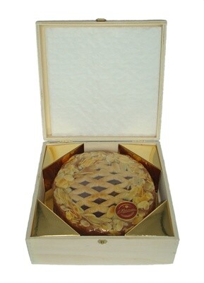 Linzertorte 300g im Holzkisterl