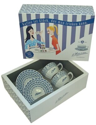 Heiner Kaffeeservice Set Geschenkverpackung